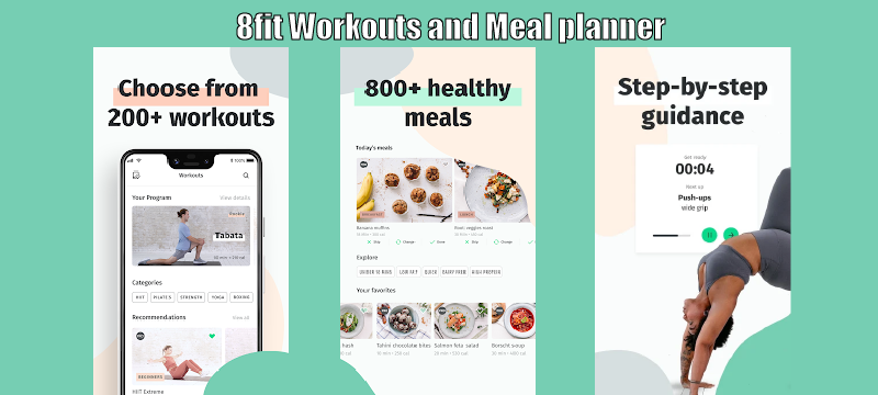 8fit Workouts and Meal planner