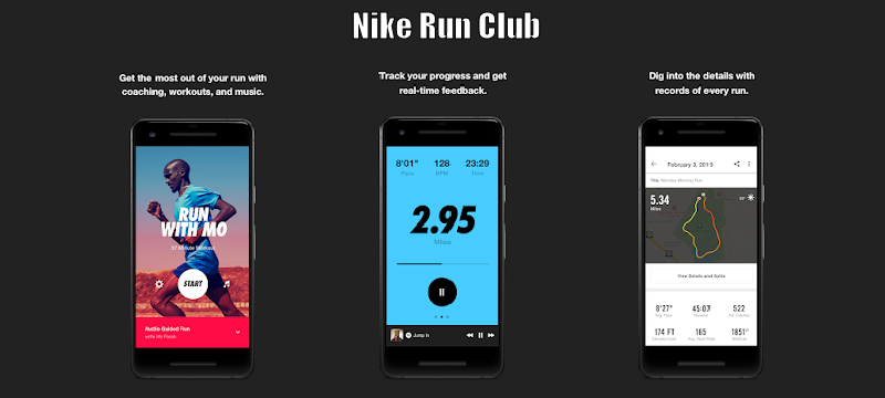 Nike Run Club
best fitness apps for android