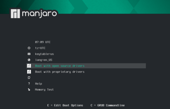 Установить manjaro на vmware