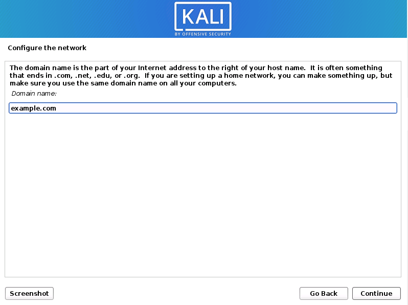install kali linux on virtualbox