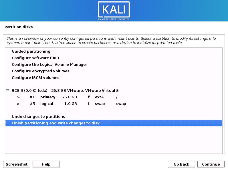 vmware workstation player 15 hardware settings kali linux