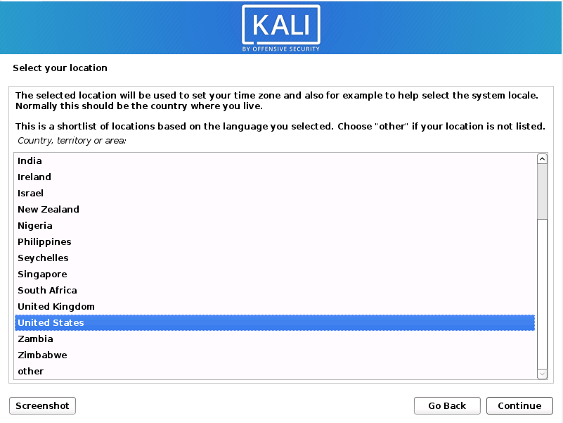 install kali linux on vmware