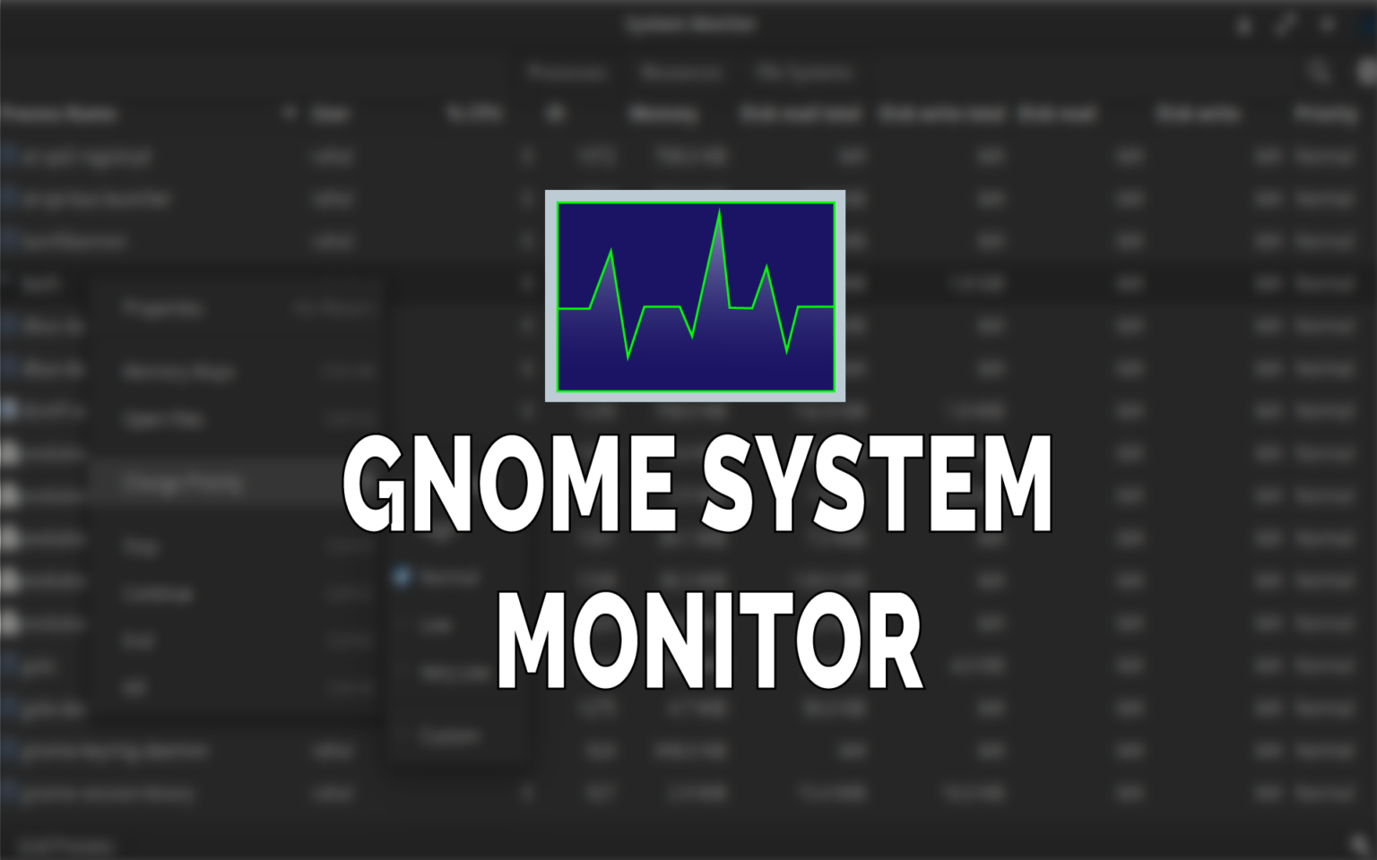 How to Install and Use GNOME System Monitor? TechSphinx