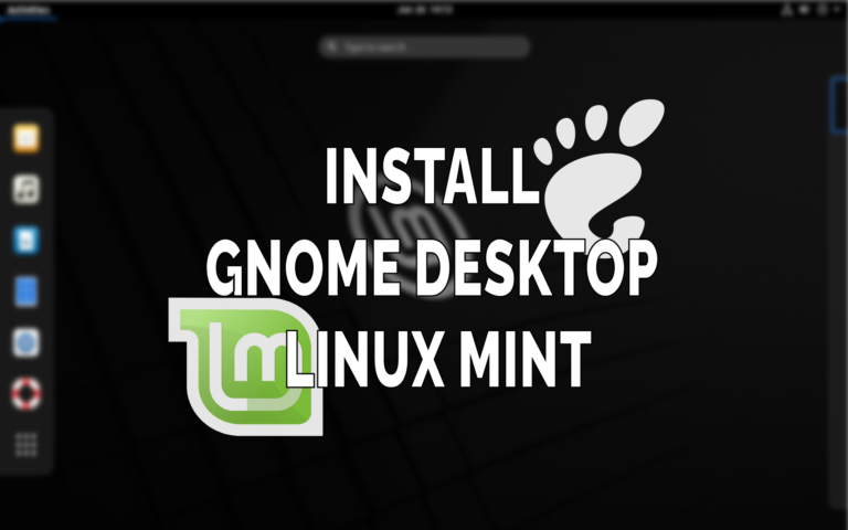 Linux Mint Gnome