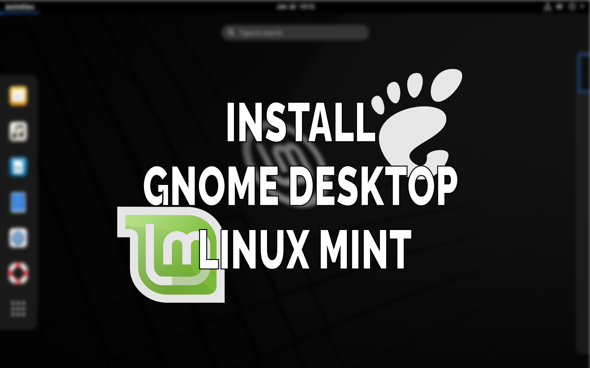 Linux Mint Install Desktop Environment