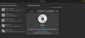 Brasero linux как пользоваться