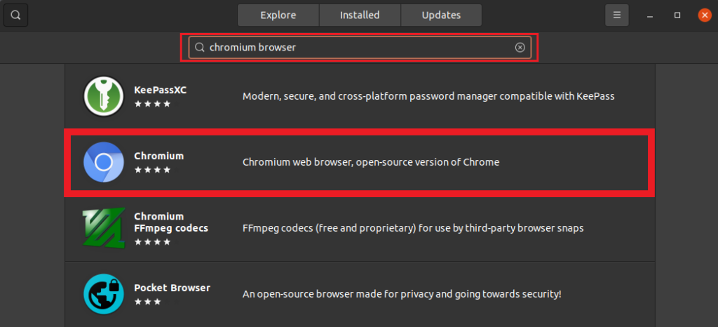 How To Install Chromium Browser In Ubuntu Using Terminal