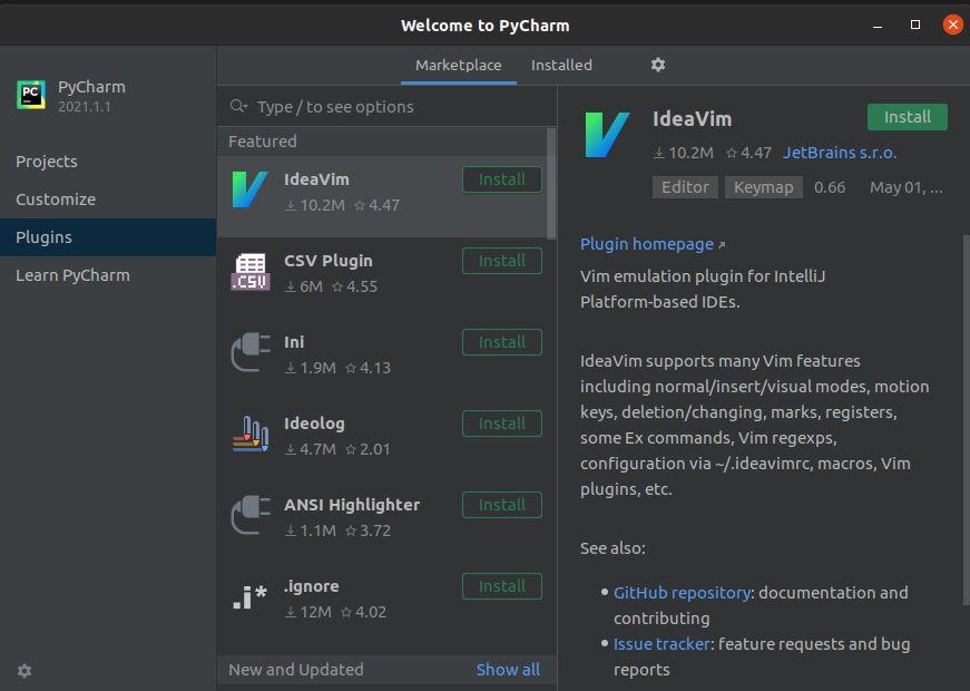 pycharm plugins