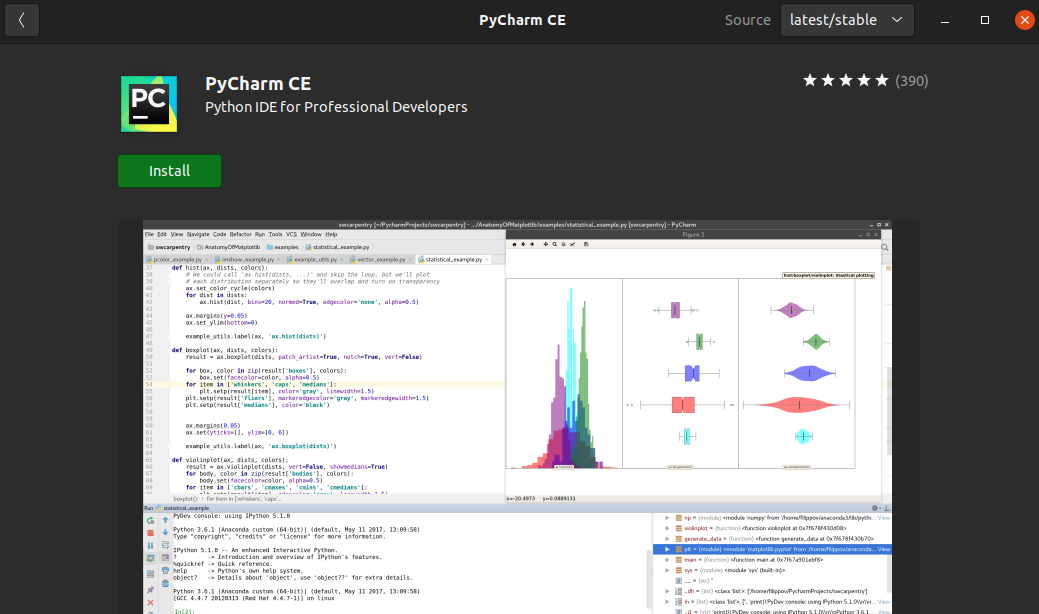 pycharm community ubuntu