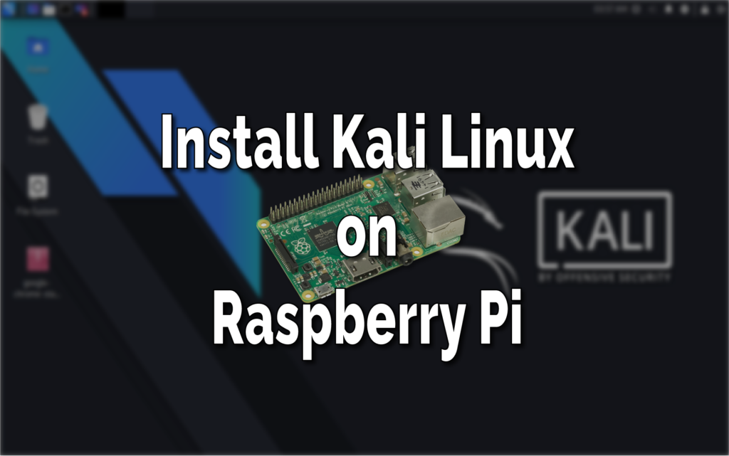 Как установить kali linux на raspberry pi zero w