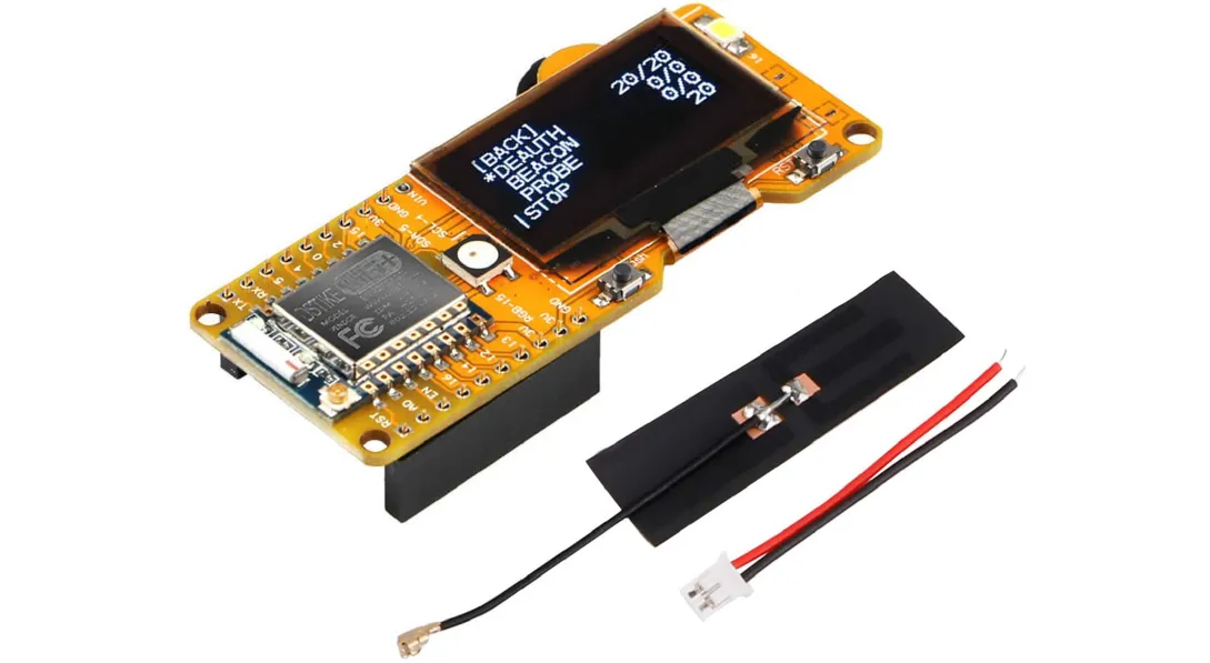 DSTIKE WiFi Deauther Board with OLED