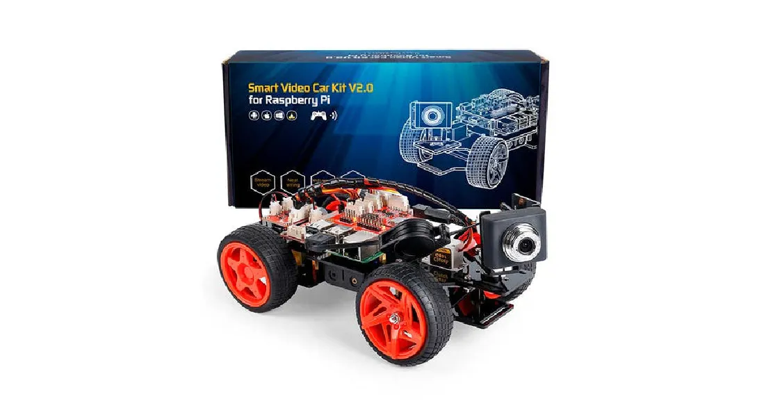 SunFounder Raspberry Pi Smart Robot Car Kit (PiCar-V 2.0)