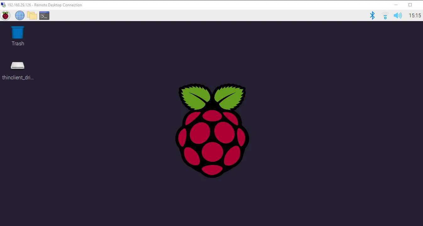 Raspberry Pi Remote desktop from windows