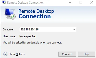 Remote Desktop Windows