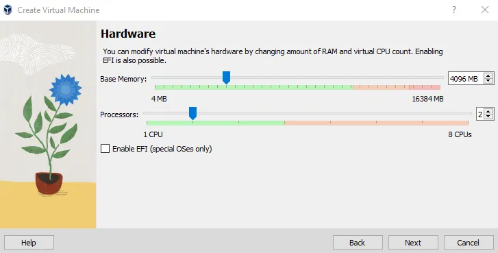 OPNsense RAM and VCPU