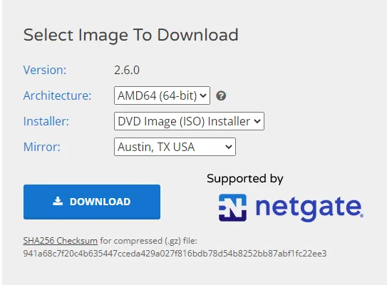 pfsense ISO download