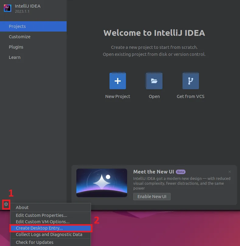 Create IDEA Desktop Entry for Ubuntu